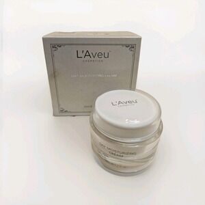 L'Aveu Cosmetics Day Moisturizing Cream 1.7 FL OZ Jar‎ New In Box